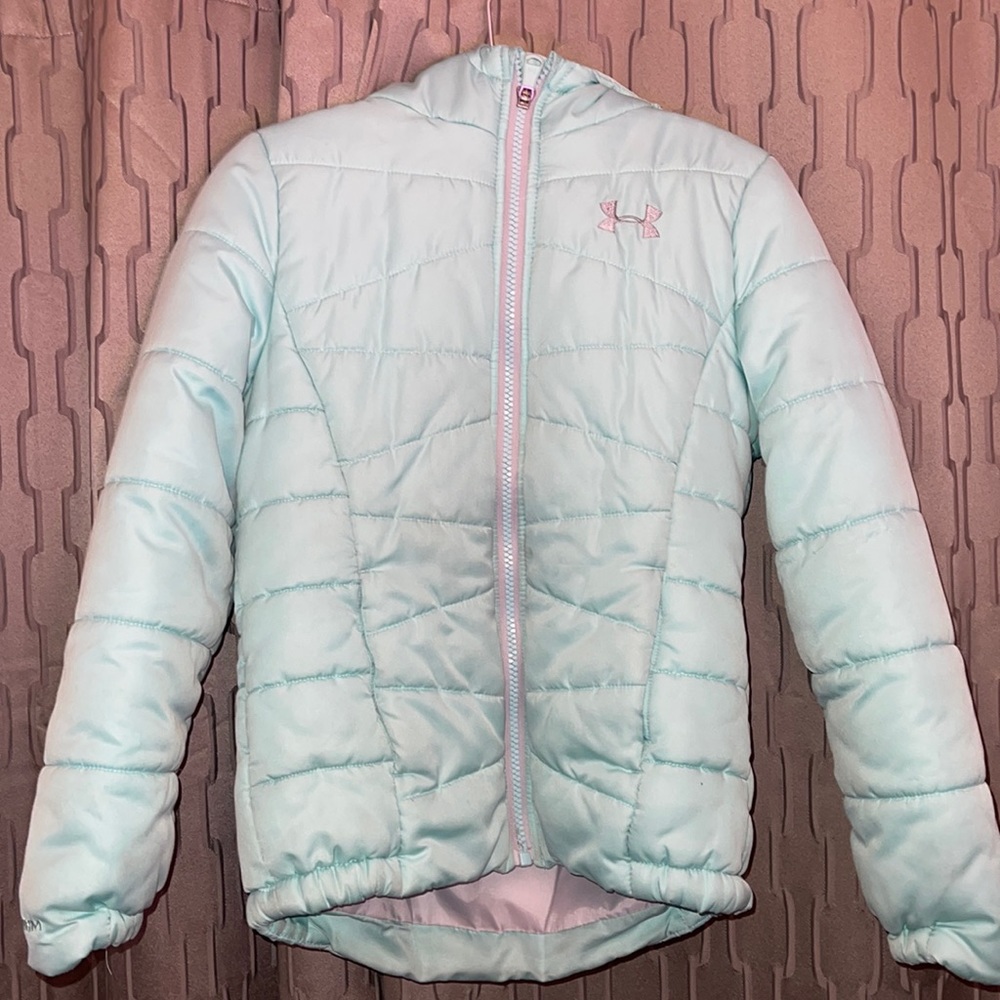 Little girls Under Armor Puffer Jacket